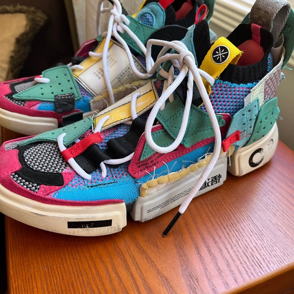 LI-NING DECONSTRUCTED ESSENCE 2 SNEAKER MEN'S SIZE 8 (RARE!) - Picture 3 of 13